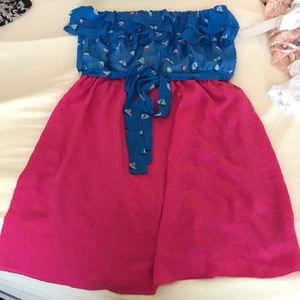 XL Maurice’s strapless sailboat dress